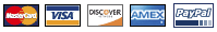 MasterCard, Visa, Discover, eCheck, PayPal
